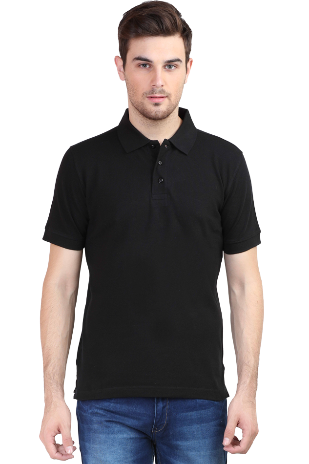 Black Polo T-Shirt