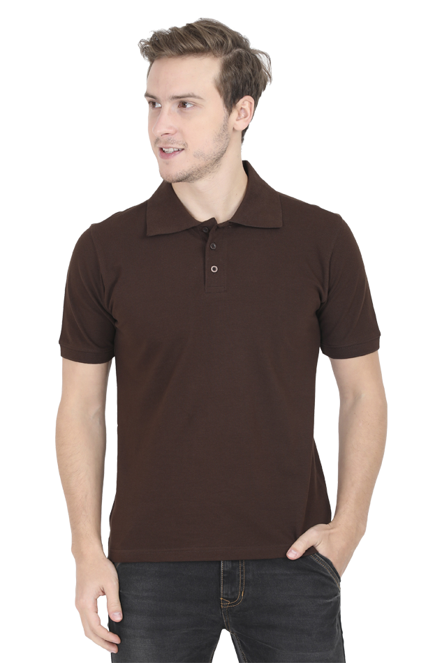 Brown Polo T-Shirt