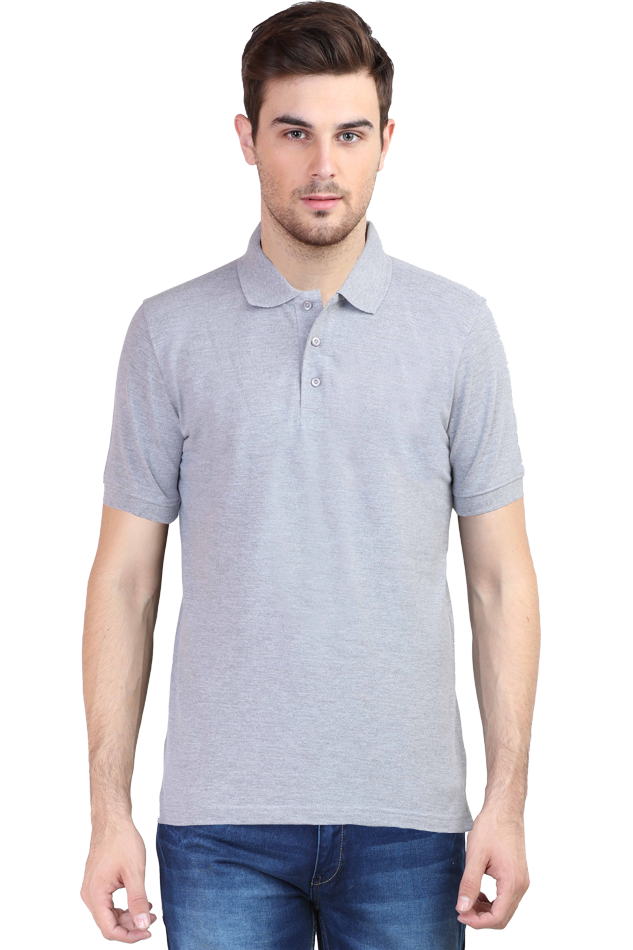 Grey Polo T-Shirt