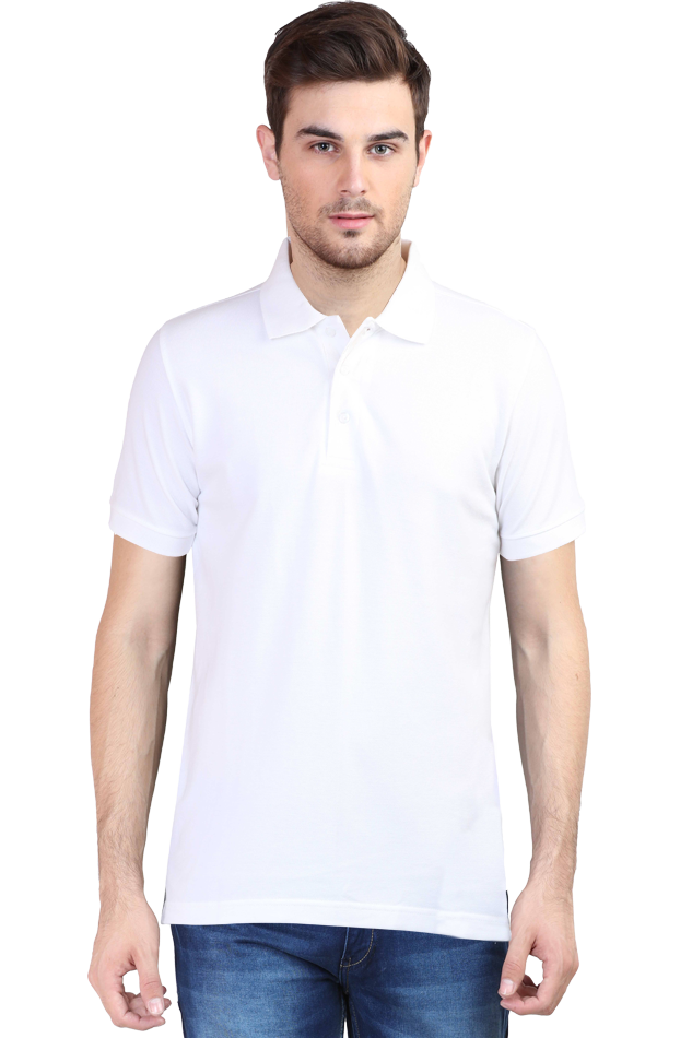 White Polo T-Shirt