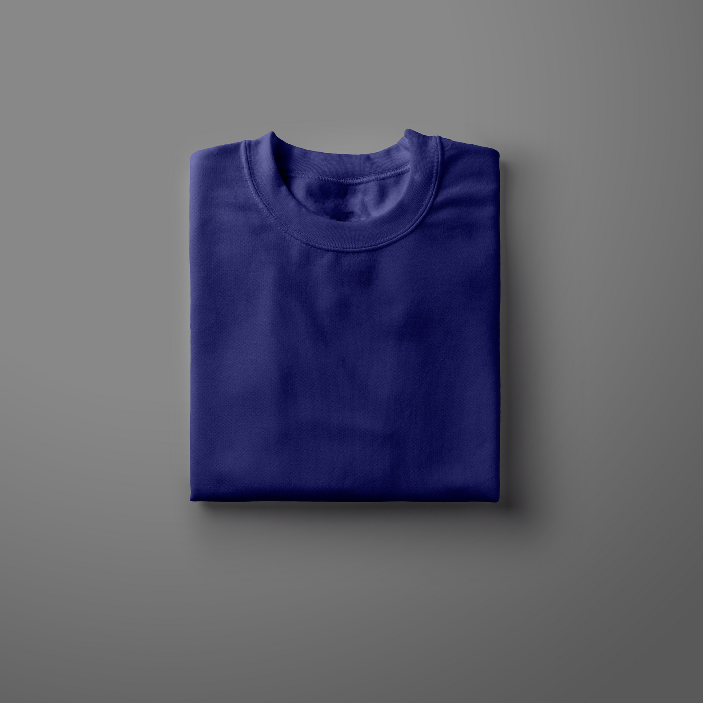 Plain Navy Half Sleeve T-Shirt