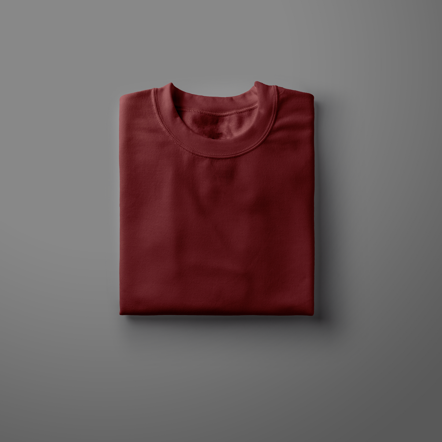 Plain Maroon Half Sleeve T-Shirt