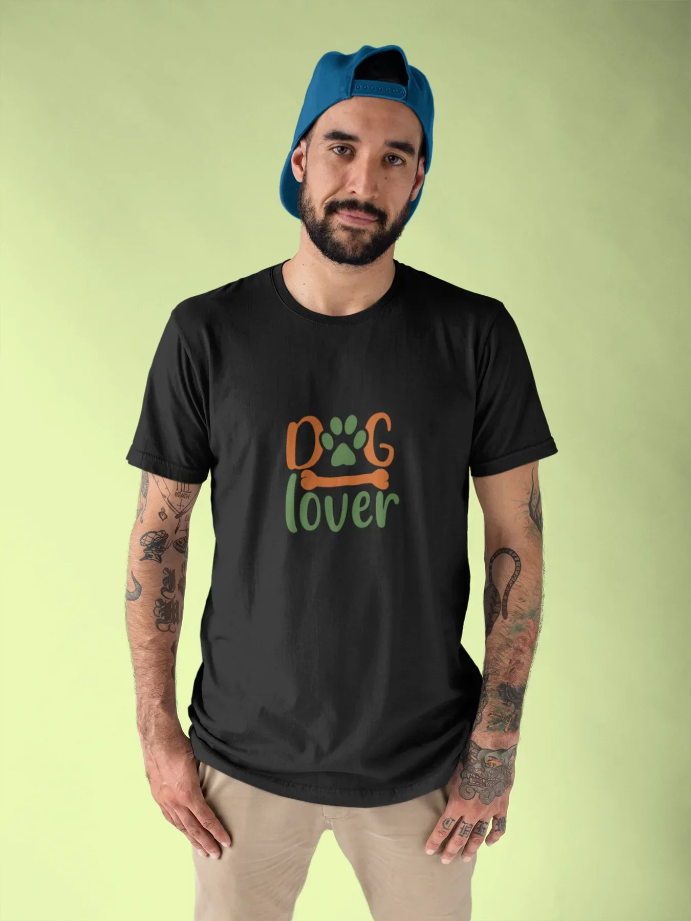 Dog Lover Half Sleeve T-Shirt