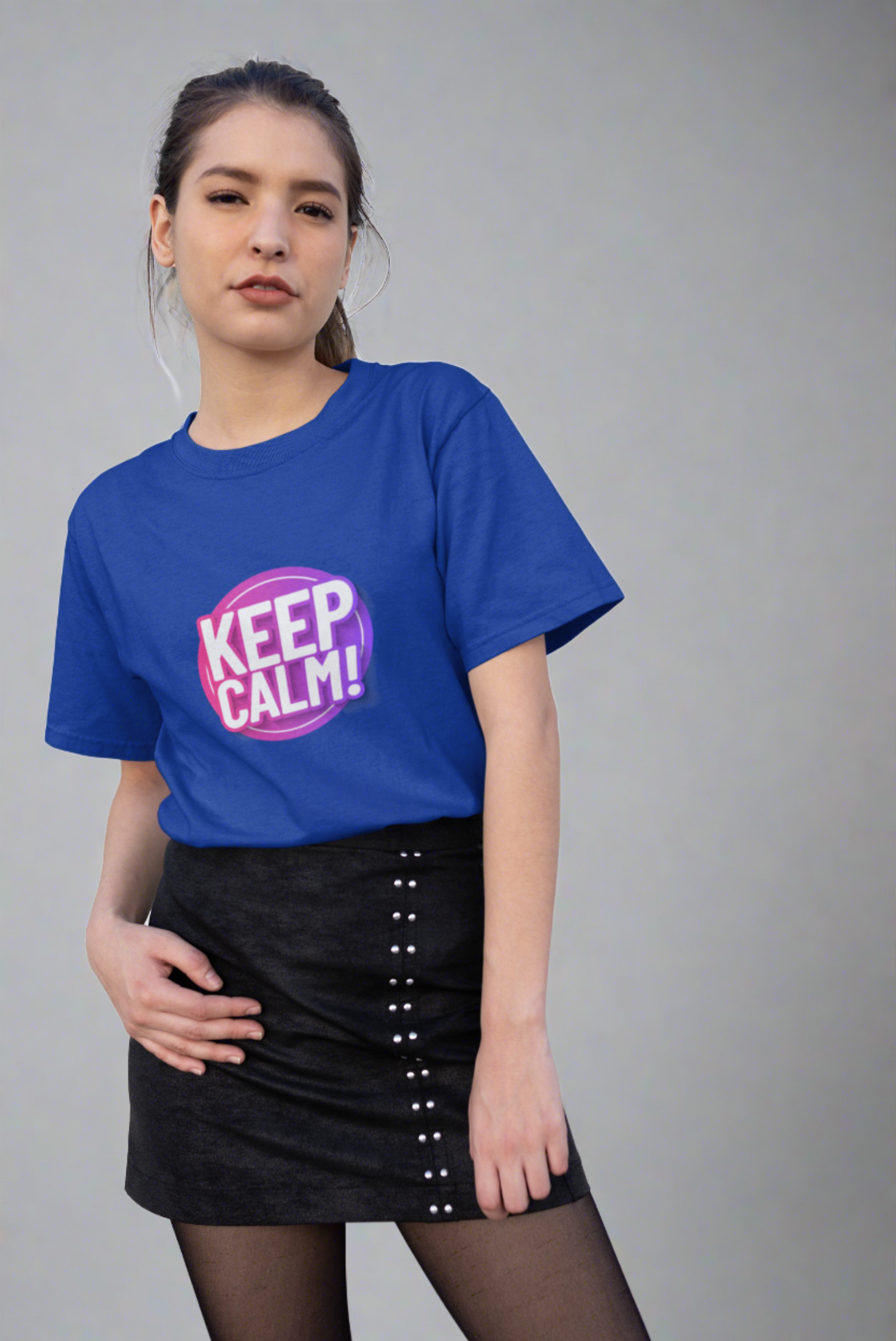 Keep Calm Half Sleeve T-Shirt