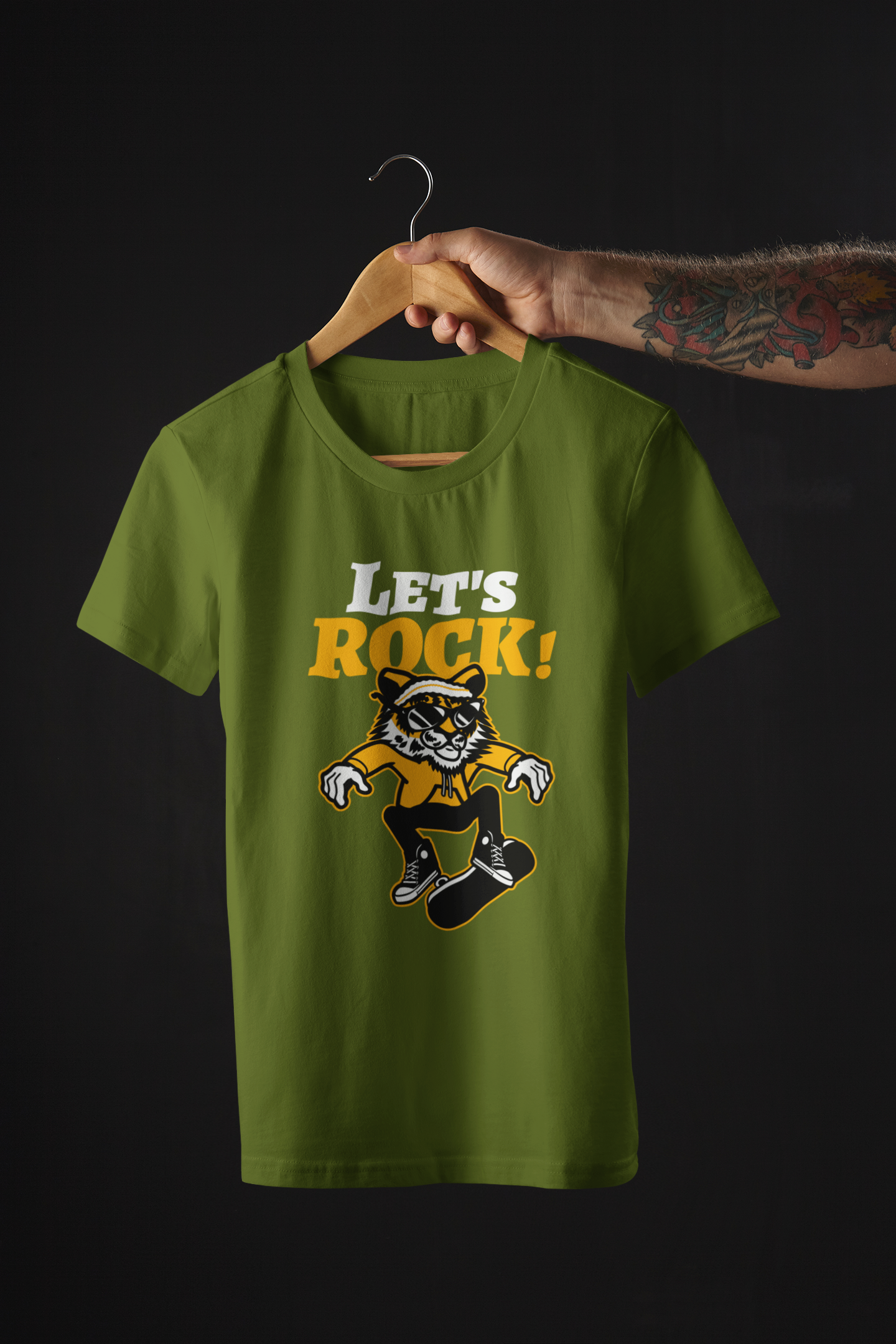 Let's Rock Half Sleeve T-Shirt