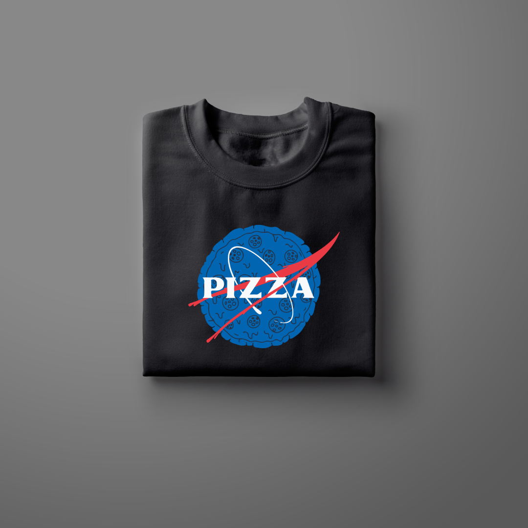 Pizza Half Sleeve T-Shirt