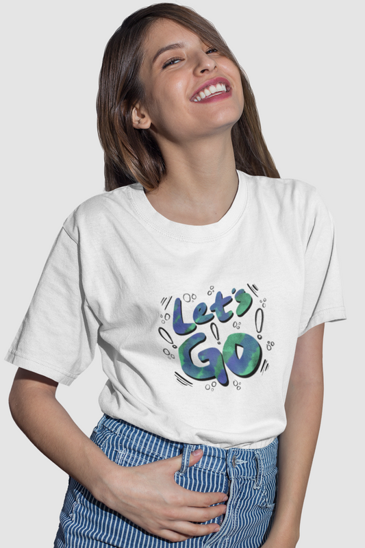 Lets Go Half Sleeve T-Shirt