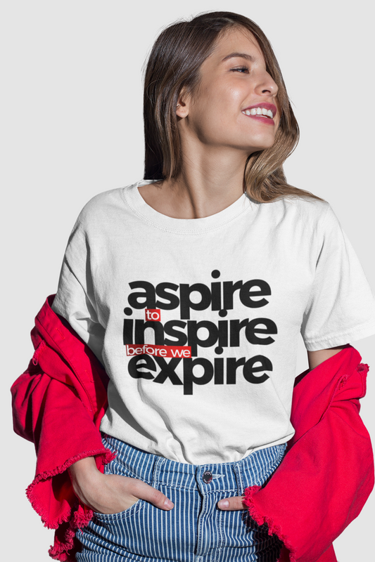 Aspire Inspire Expire Half Sleeve T-Shirt